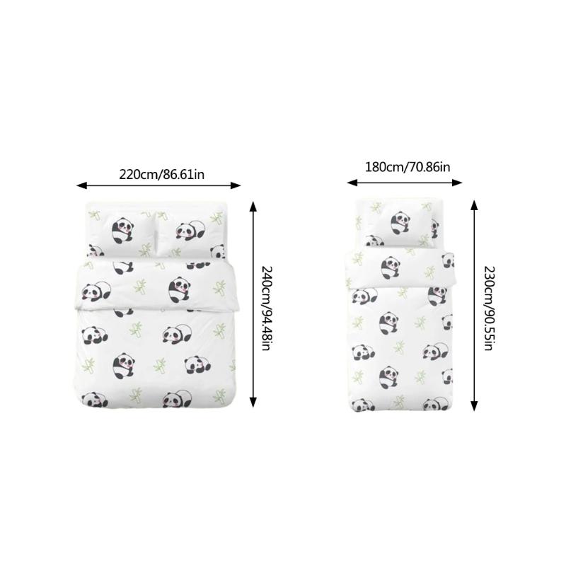 Hygienic Bedding Sheet, Duvet Cover, Pillowcase Set  Breathable, Dust Resistant for Hotels and Guesthouses