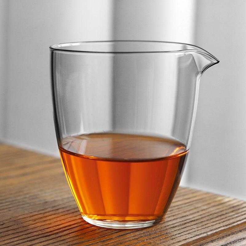 Tea Ceremony Heat-resistant Glass Fair Cup Tea Pitcher Chahai  High Borosilicate Glass Serving Teacup Kungfu Tea Set Accessories As you choose