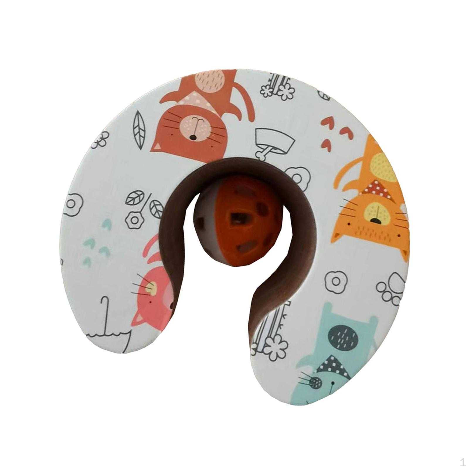 Игрушка для кошек Когтеточка Форма аккордеона Когтеточка для котят Интерактивная B