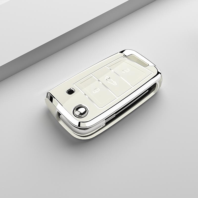 

Чохол для ключів з TPU для VW Volkswagen Golf 7 MK7 Tiguan MK2 для SEAT Ateca Leon FR2 Ibiza для Skoda Octavia A7 Брелок