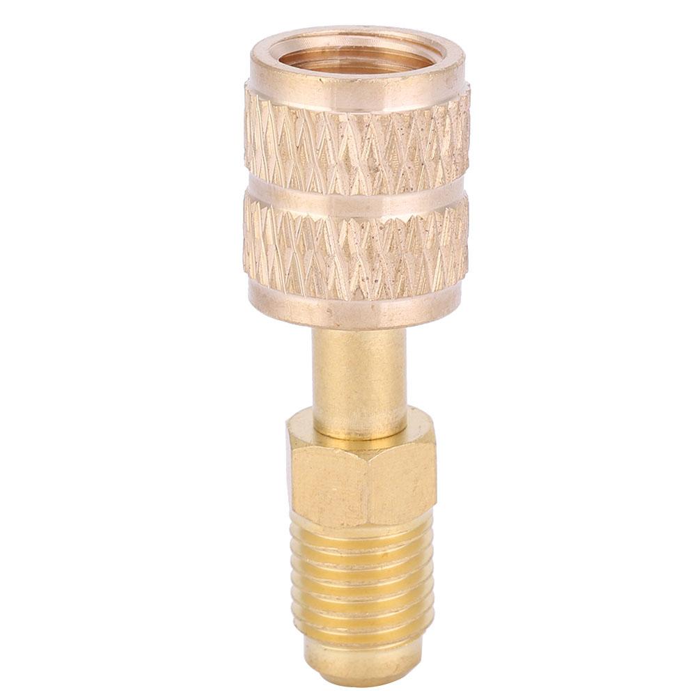 Buy R410A AC Refrigeration Adapter Brass Straight Connector for Air