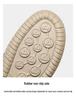 Women's Non-slip Soft Sole Ankle Boots, Spring/Autumn Plus Size Casual Hand-stitched Mother's Shoes