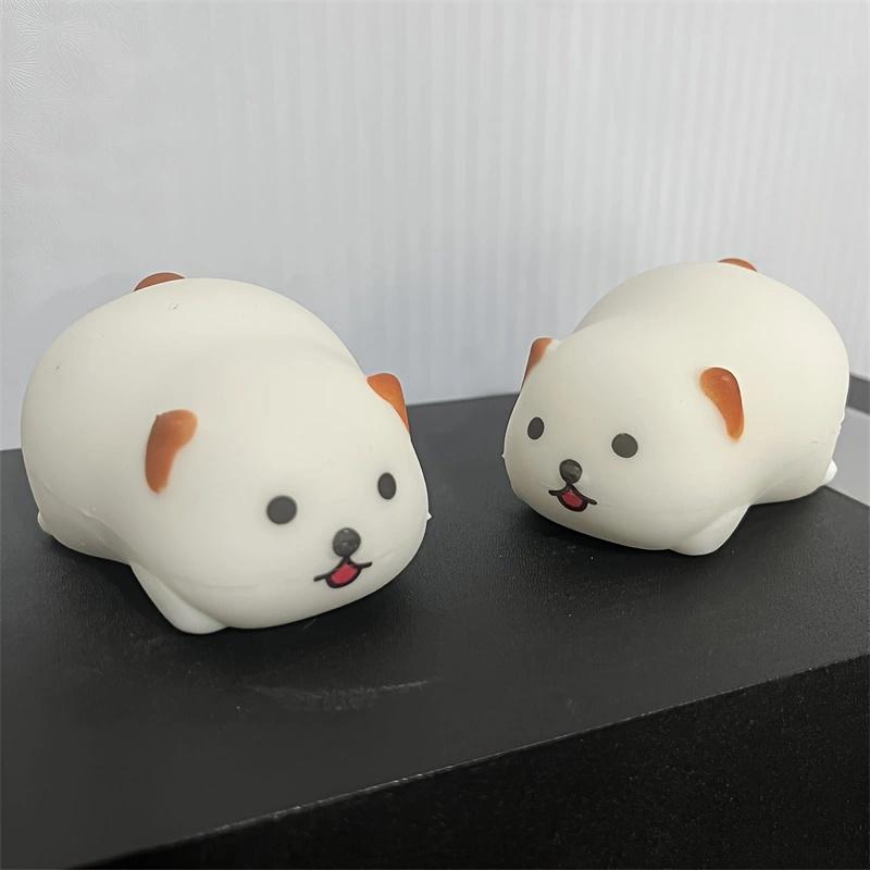 Squishy Puppy Animal Squeeze Toy for Adult Soft Pinch Pop Fidget Toys Cute Cartoon Dog Decor Entertainment Games Party Gifts