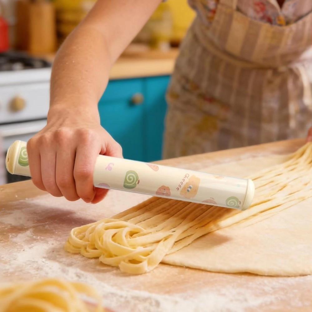 Cartoon Rolling Pin 2 in 1 Dough Bake Roller Multifunctional Pastry Roller  Baking