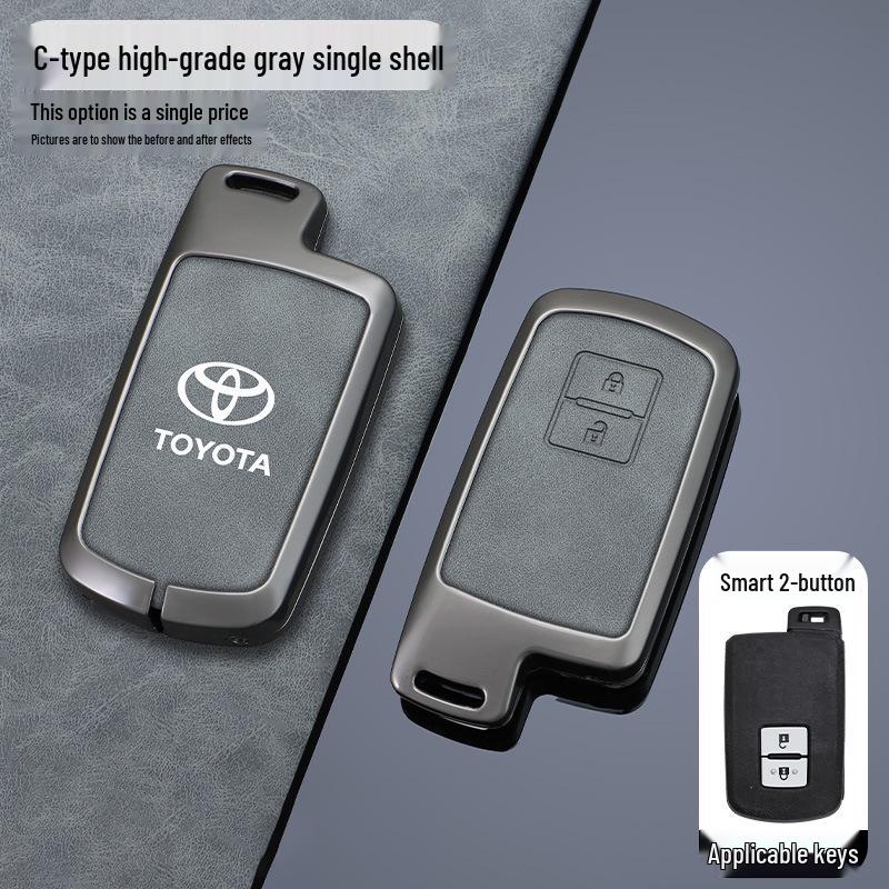 Key Case for 7th Gen Camry, 16-17 Model Land Cruiser, and 17 Model Land Cruiser 4000