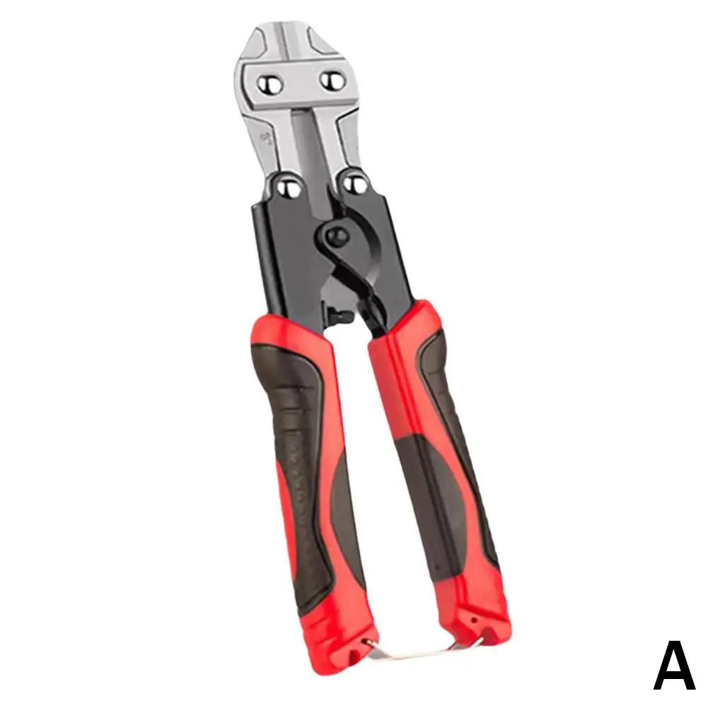 Mini Industrial Grade Steel Bar Bolt Cutters Strong Cutting Chain Hardness Iron Mesh Iron Scissors Pliers Labor-saving Wire N4J4