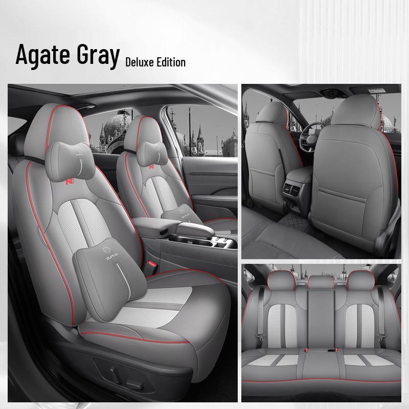 Eleventh Gen Sonata Leather Car Seat Cushion – Four Seasons Universal Model