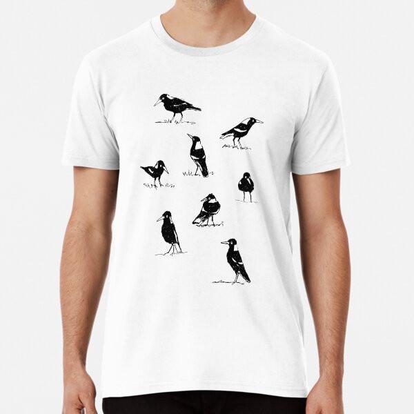 Magpie studies TShirt Made in Australia Unisex T-Shirt M