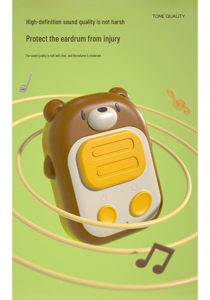 Kids' Outdoor Cartoon Walkie-Talkie: Long-Range Wireless Toy for Parent-Child Interaction