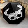 Mystic Gourd Lanterns Glow Folding Umbrella Durable Portable Umbrella Three Folds Sun Umbrella