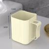New Design High Beauty Toothbrush Cups For Home Couples Milk White Toothbrush Cups Toilet Cups Children'S Teeth Cups Toothbridge Cups Storage Cups