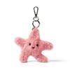 McHugs Peach Starfish Charm Pink Starfish Keychain MC600153A