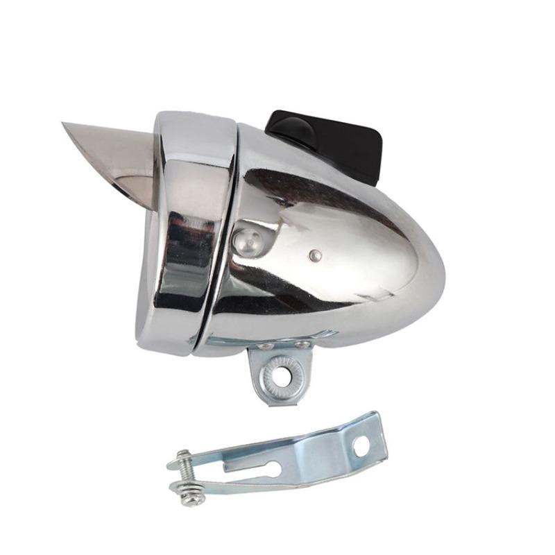 

Bicycle Headlight Hat Brim Vintage High Lumen Long Range Metal LED Bicycle Headlight серый