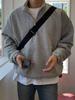Unisex Half-Zip Sweatshirt: Retro Hong Kong Style - Fashionable, Casual, Versatile Jacket