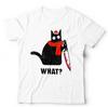 Christmas What Cat T Shirt Unisex Funny Cute Kitten Cat Lover Festive Xmas