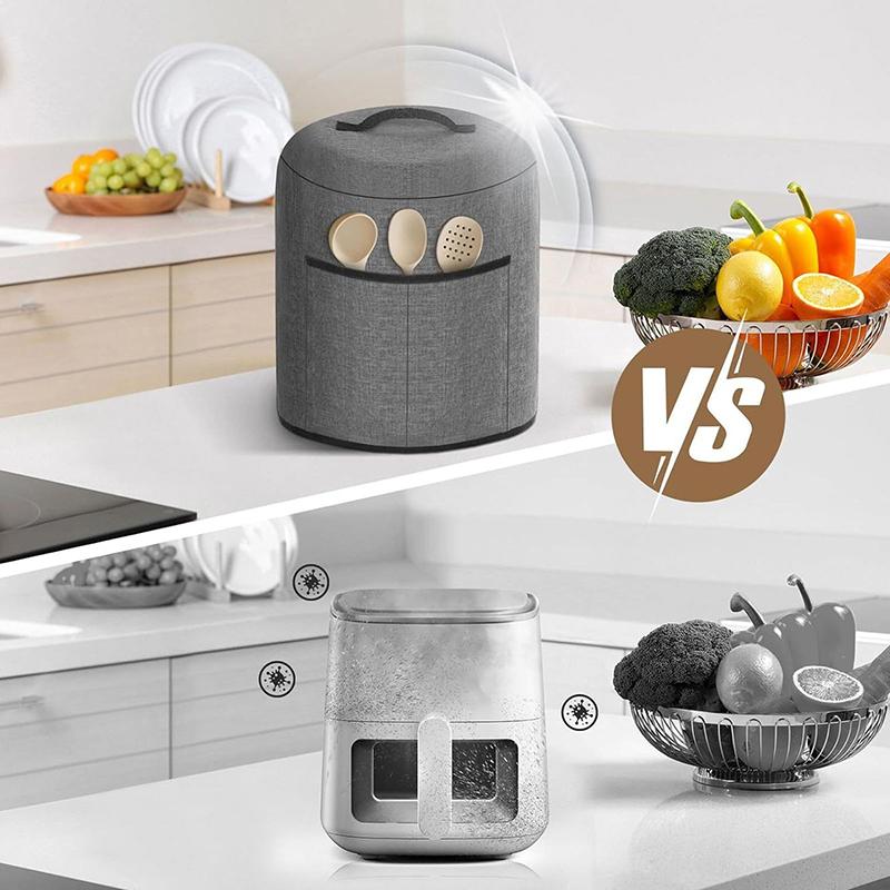 Air Fryer Dust Cover Easy Cleaning Cloth Thick Reusable Protective Cover Portable For Cooking Cookware Oven Pot Air Fryer