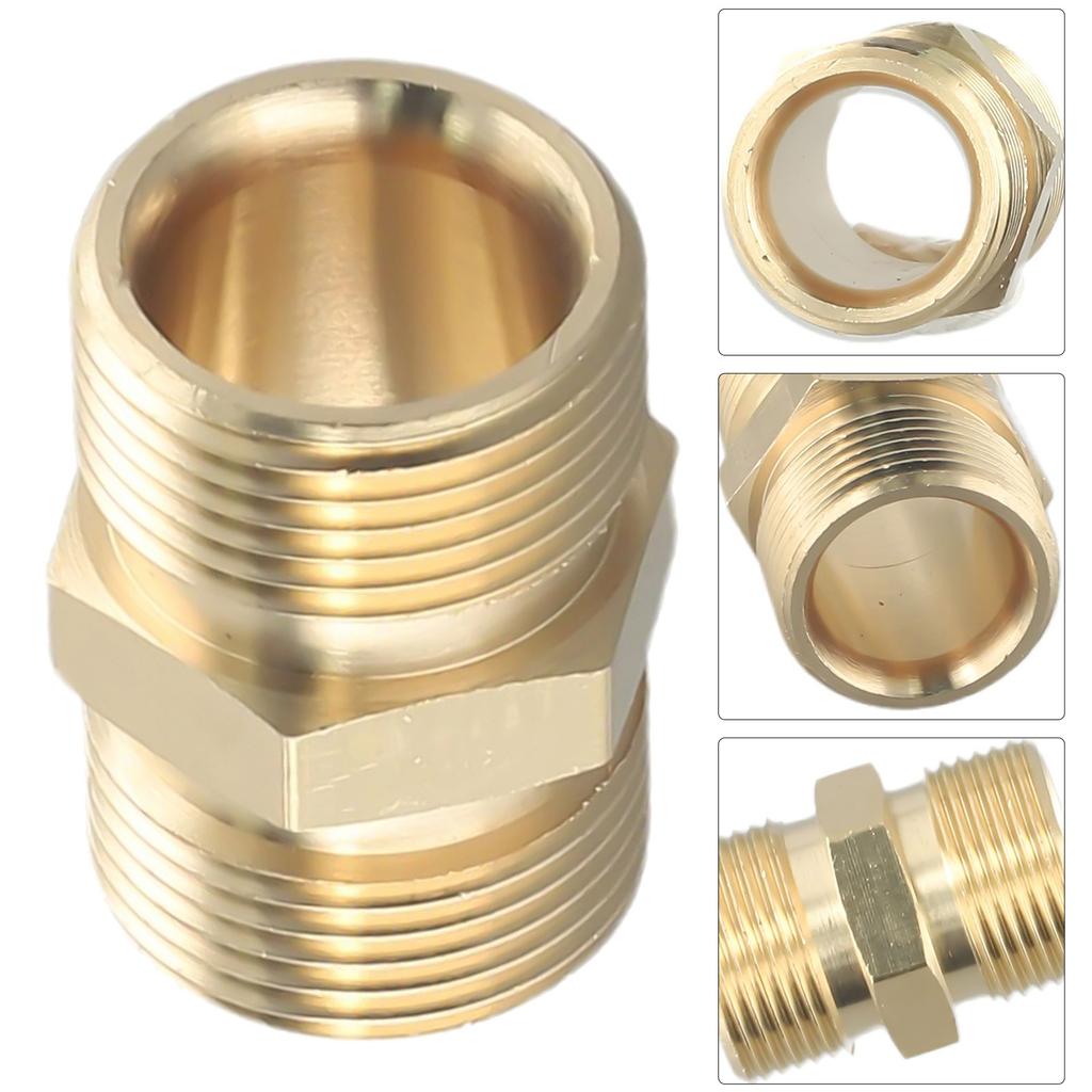 High Pressure Washer Hose Extension Connectors M22 14mm -15mm Male Thread Female Hose Coupler Adaptor
