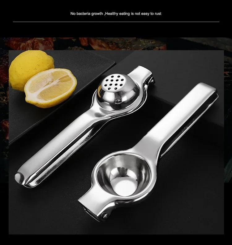 Lemon Squeezer Stark Lemon Clip Processor Household Orange Citrus Juicers Fruit Pressing Stainless Steel Lemon Squeezer Manual