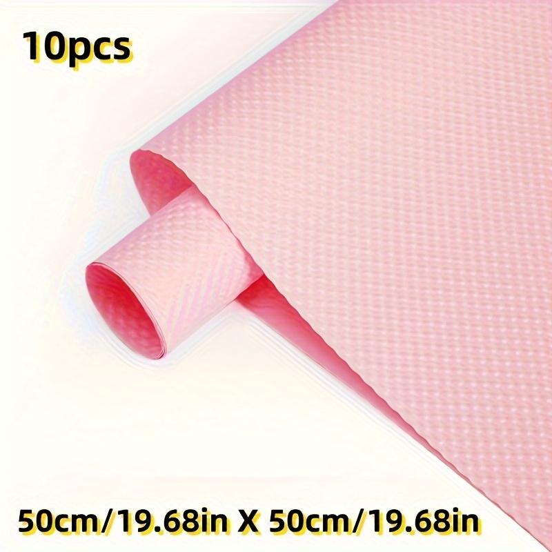 10pcs Flower Wrapping Paper Flower Art Decoration Gift Wrapping Kraft Paper Flower Bouquet Three-dimensional Art Embossed Paper