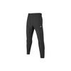 Logo Print Elastic Waist Tight Sports Long Pants Men Bottoms Carbon-Black P423M035-0018