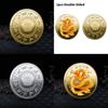 Chinese Dragon Memorial Medal 3d Colorful Relief Badge Perfect New Chinese Style Ornament