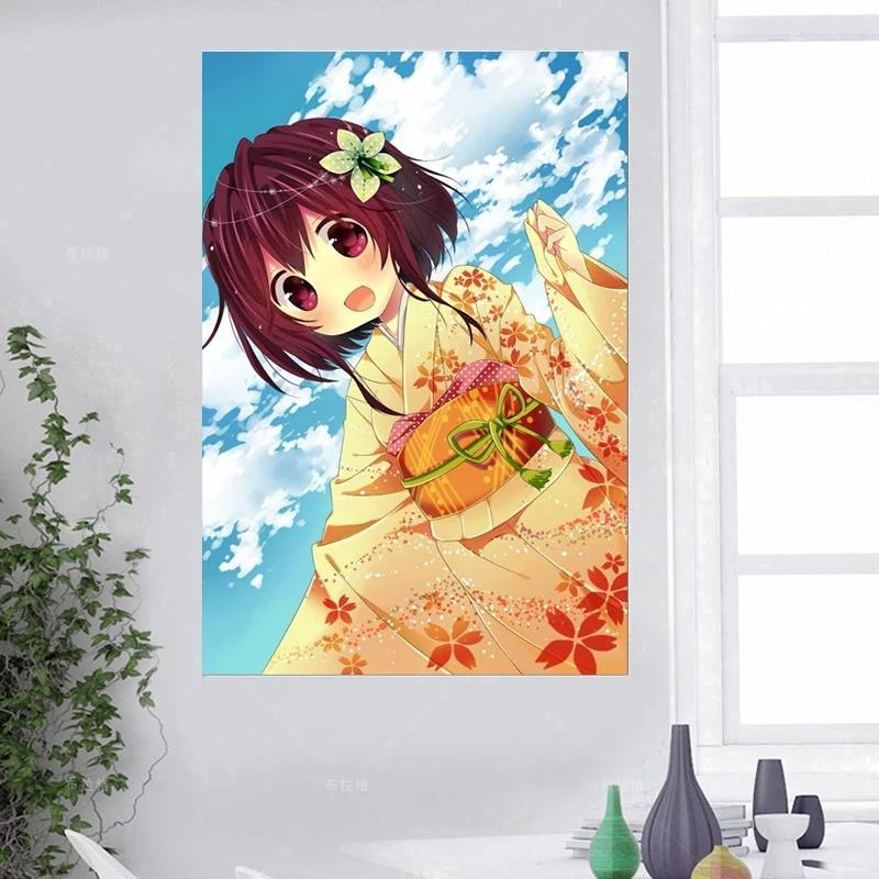 5D DIY Diamond Painting Embroidery Anime Girl Full Drill Mosaic Art Craft Kits