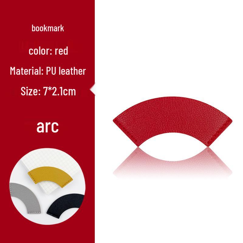 Customizable Heart-Shaped Leather Bookmarks: Variety of Styles and Colors Available In Stock