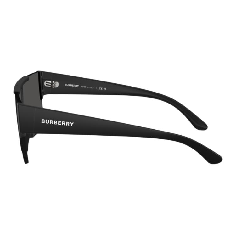 Burberry Avant-Garde Pilot Style Sunglasses With Letter Engraving Men sunglasses Black BE4291-346487