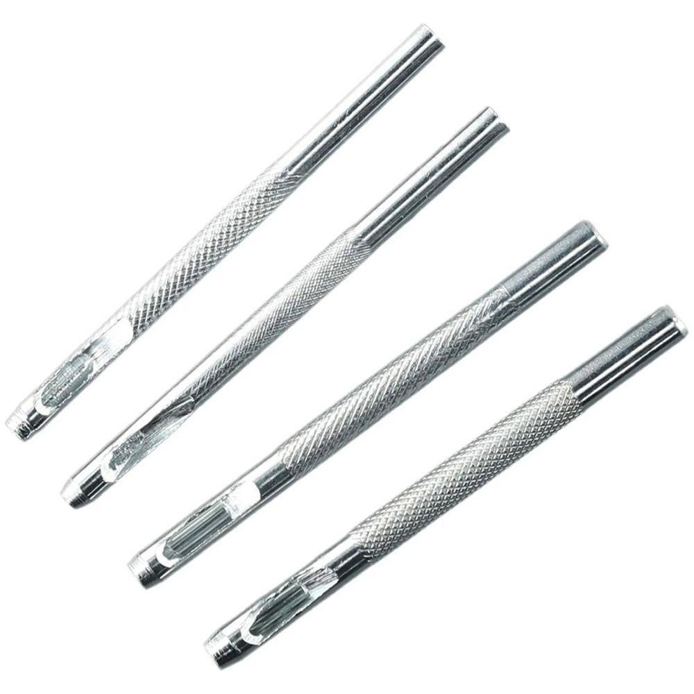 2.5/3/3.5/4mm Leather Punch Kit Round Hole Watch Band Tools Belt Hole Punchers  Belt