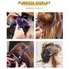 6pcs Alligator Hair Clips Salon Hairdressing Clamps Clips Rubber Hair Sectioning Clip Crocodile Hairpin Hair Styling Accessories