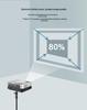 Q6 Portable HD Projector for Bedroom, Smart Home, Outdoor, Hotel, or Apartment Use