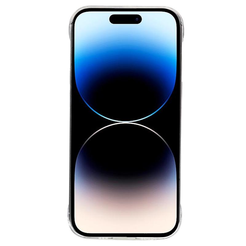For iPhone 15 Pro Cell Phone Case Ultra-slim Hard PC Transparent Cover