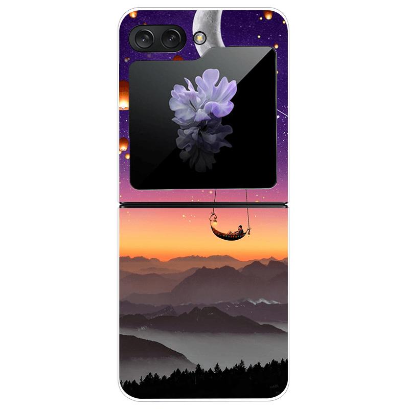 For Samsung Galaxy Z Flip7 ZFlip7 Case ZFlip 7 Hard PC Clear Phone Cover For Galaxy Z Flip 7 5G Transparent Shockproof Coque