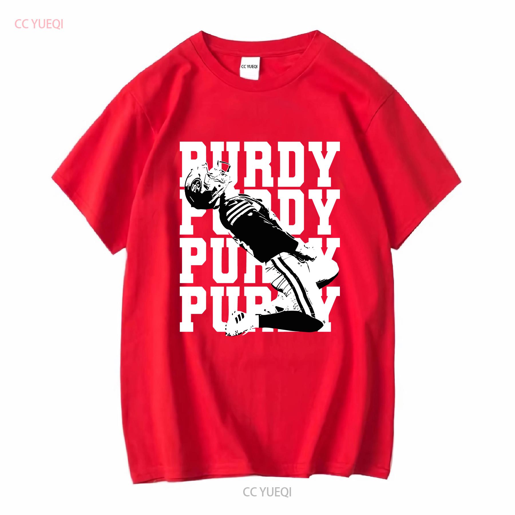 Big Cock Brock Purdy Chicken Bird San Francisco Sport Love T Shirt New long or short sleeves vintage Washed Slightly streetwear S