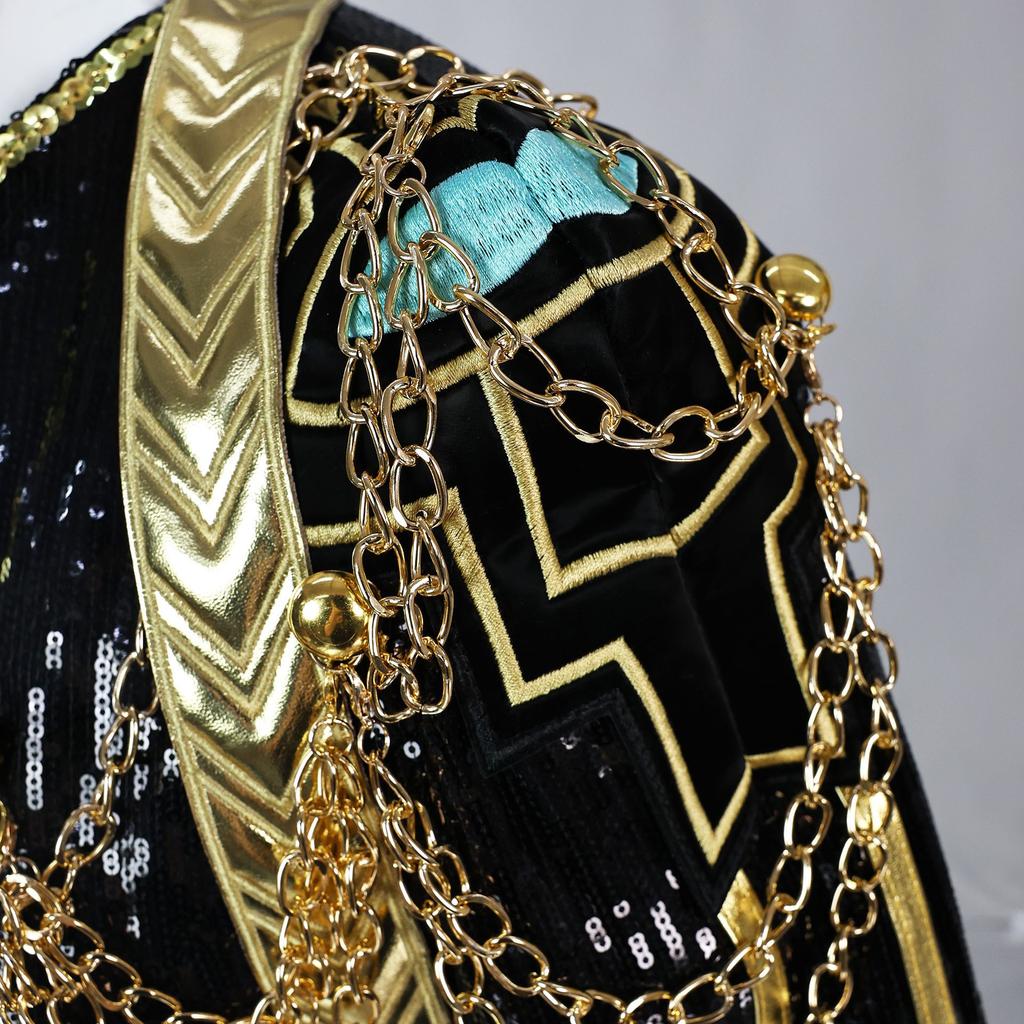 K-Pop: Dämonenjäger HUNTR/X Zoey Cosplay Kostüm Schwarze Version Outfit Rollenspiel Kleidung Kleidung für Frauen Anime Cosplay