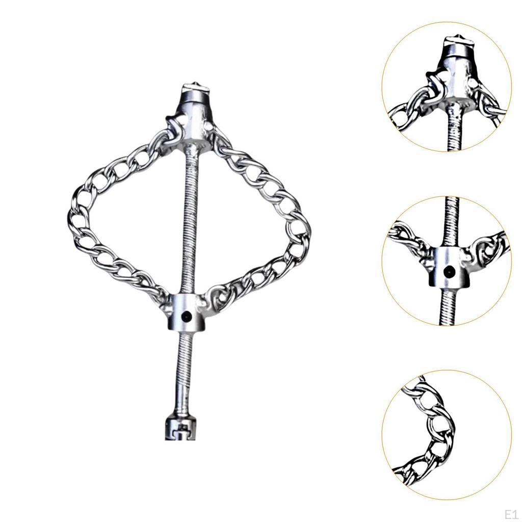 Flexible Welle Abwasserrohr Entkalkungskette, Mehrzweck Schlauchwartungswerkzeug für Badezimmer