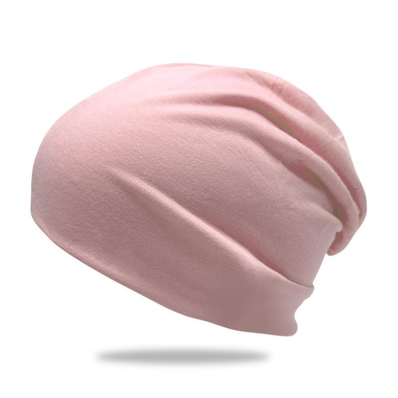 Solid Trendy Color Oversized Knitted Hat Unisex Fashion Breathable Warm Features