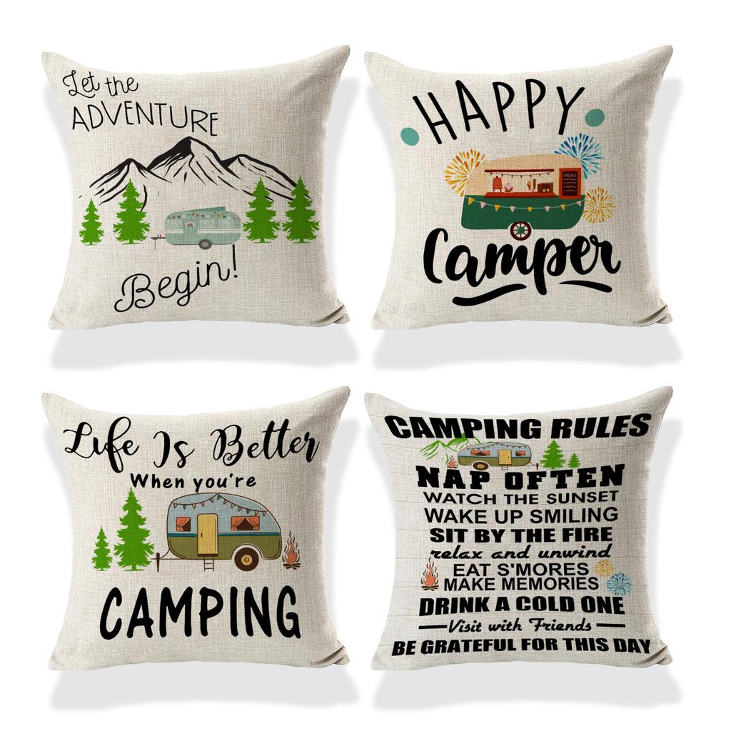 Colorful And Interesting Words Throw Pillow Covers With Digital Printing Of Short Plush Fabric Car-Shaped Sofa Cushion