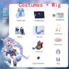 Ysir Honkai Impact Bailu Cos Ρούχα Σετ Ρούχων Anime Παιχνιδιού Γυναικεία Απλή Στολή Ρούχα Cosplay