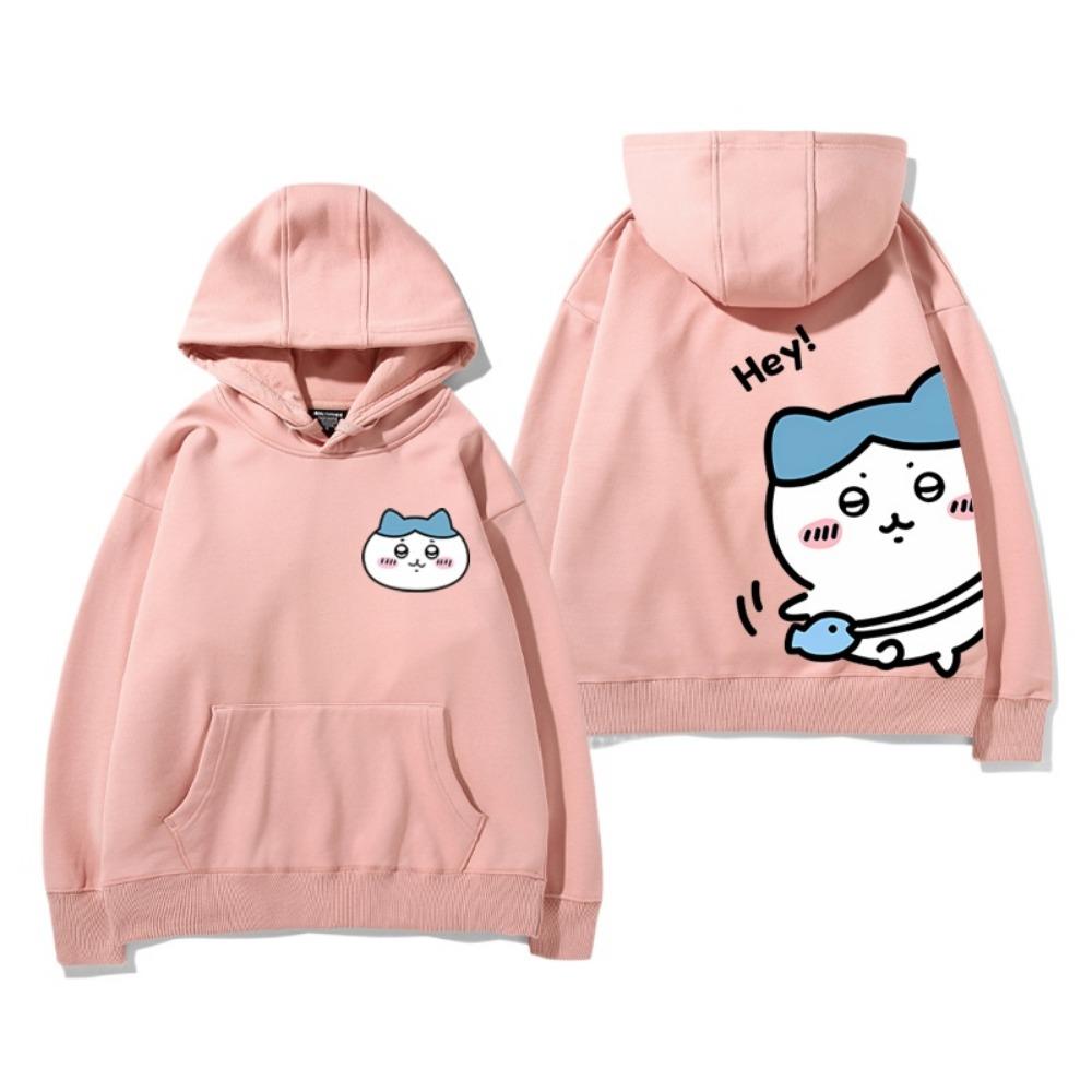 Ladies' Cute Hoodie Chiikawa Hooded Hoodie Hachiware Girls' Casual Sweater Usagi Loose Fashion Trend Women's Hoodie