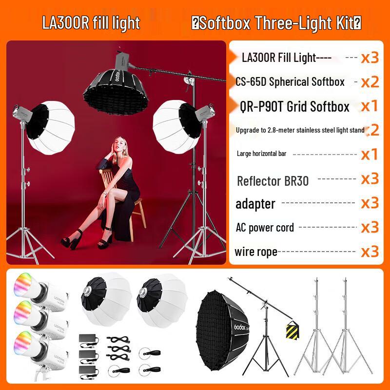 Godox LA Series Professional RGB Bi-Color LED Video Light
