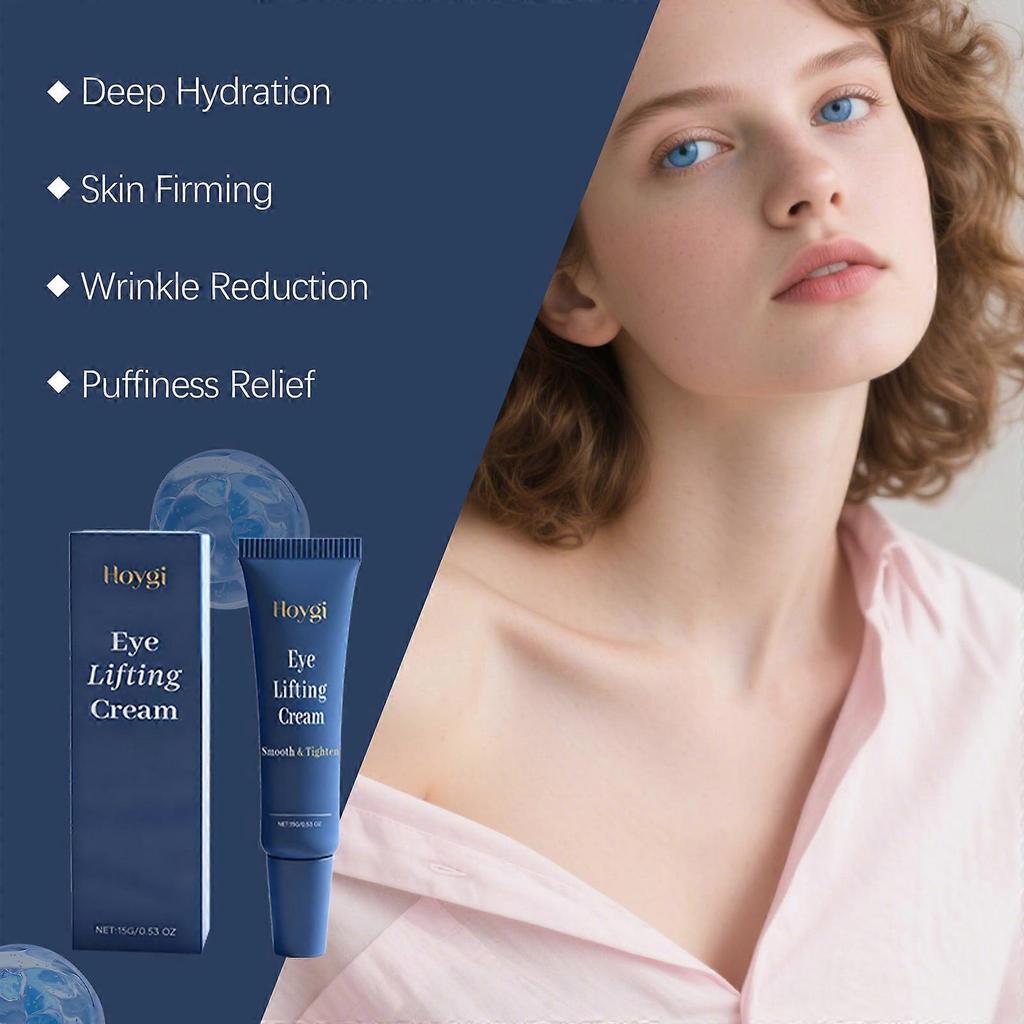 2PCS Hoygi Eyelid Lifting Treatment Cream, Firming Care for Sagging Lids & Eye Fine Lines, Tighter Firmer Eye Skin