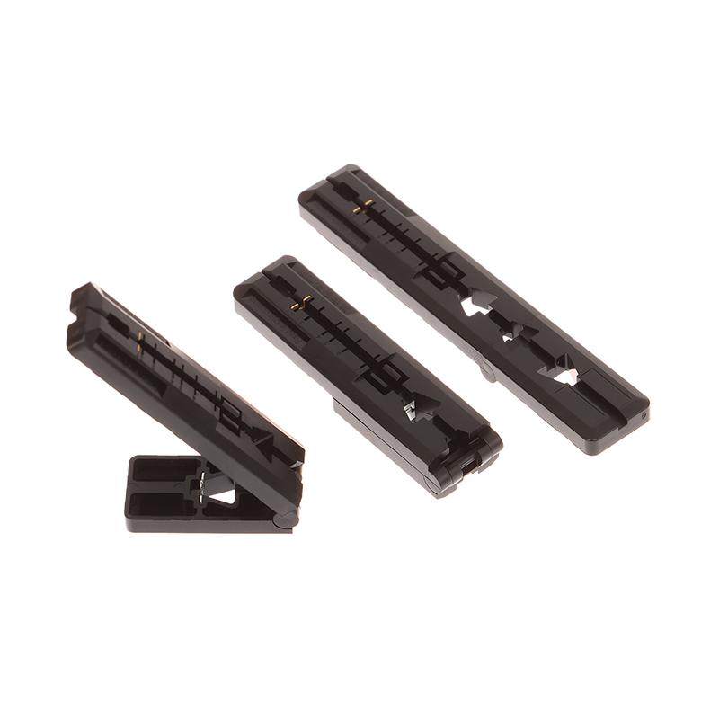 1/4Pcs Lightweight Integrated Folding Fiber Optic Cable Stripper 2 In 1 Guide Rail Cold Connection Tools