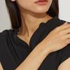 Lala Christie 18K Gold Triple Spike Chain 18cm Long Bracelet, 0.8mm Wide, Approx. 0.9g, (lb97-0004-yg)