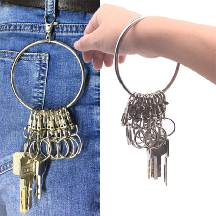 Portable Key Management Holder Keyring Heavy Duty Keychain Holder for Office