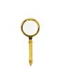 Gold Magnifying Glass Glass Lens Pocket Tool Retro Delicate Pattern Handle  Newspaper Reading