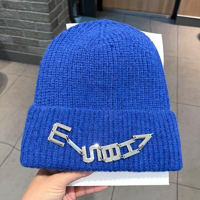 Beanies Warm Soft Knitted Hat Hip-Hop Bonnet Unisex