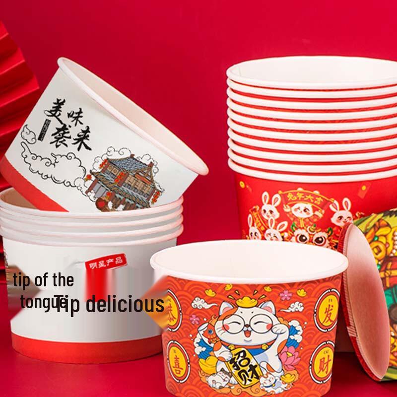 Changshen 650ml Einweg-Pappschalen