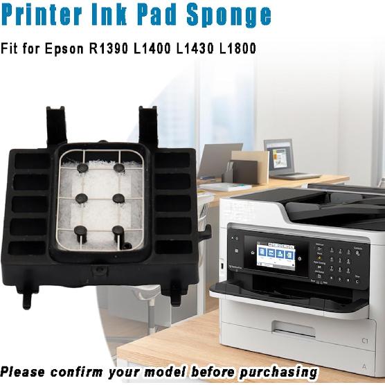 Printer Ink Pad Sponge Compatible with Epson R1390 1300 1400 L1400 L1430 L1800 L1300 ME1100 Printer