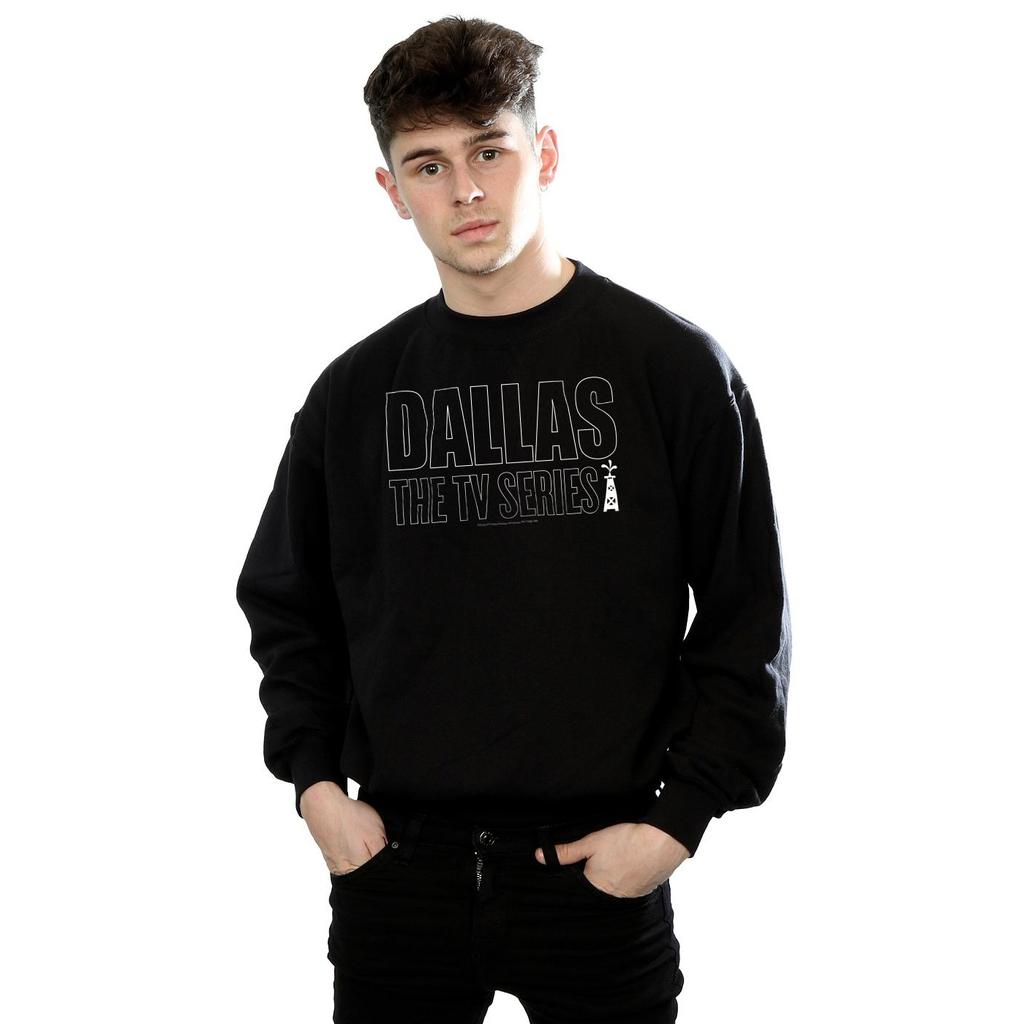 Dallas Mens TV Series Logo Sweatshirt